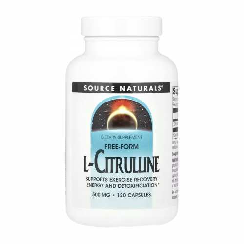L-Citrulline 500 mg - 120 caps (Пошкоджена банка)