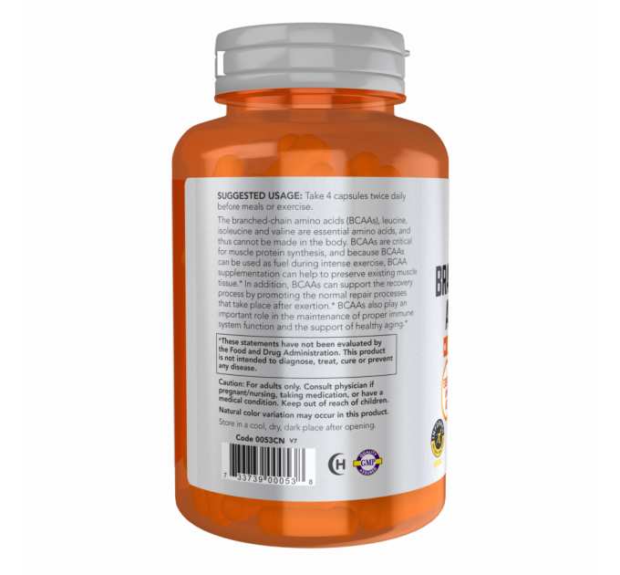Branched-Chain Amino Acids - 240 vcaps