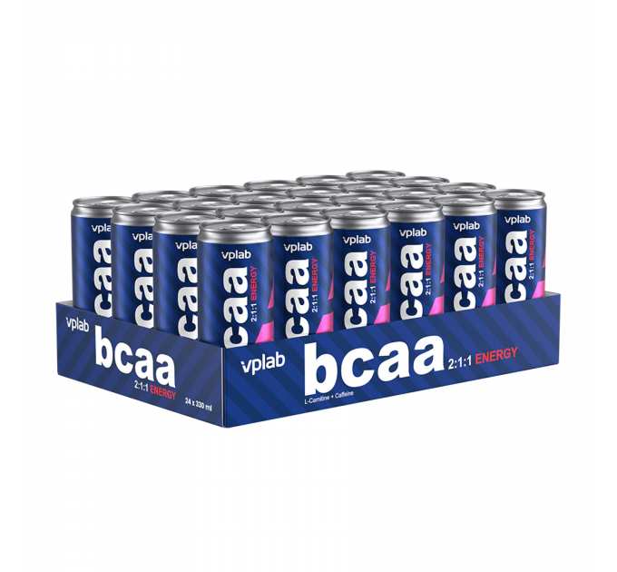 BCAA Energy 2:1:1 - 24x330ml Cherry