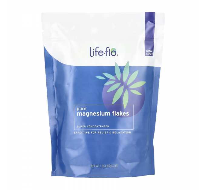 Pure Magnesium Flakes - 1.65lb (26.4oz)