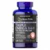 Maximum Strenght Triple Omega 3-6-9 Fish Flax and chia Oils - 120soft