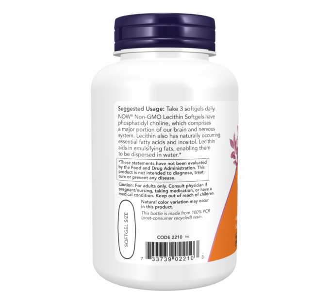 Lecithin 1200mg - 100 Sgels