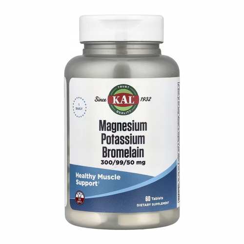 Magnesium Potassium Bromelain - 60 tabs