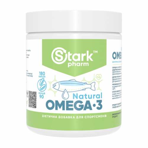 Natural Omega 3 - 180caps (Пошкоджена пломба+кришка)