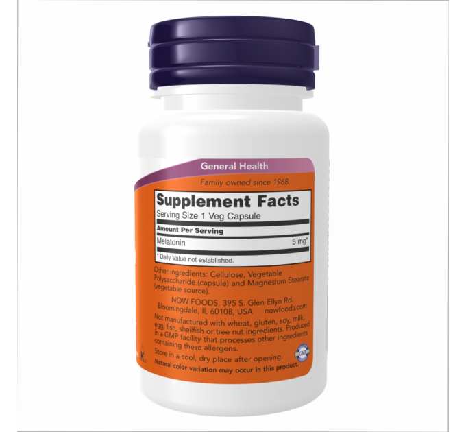 Melatonin 5 mg - 60 vcaps