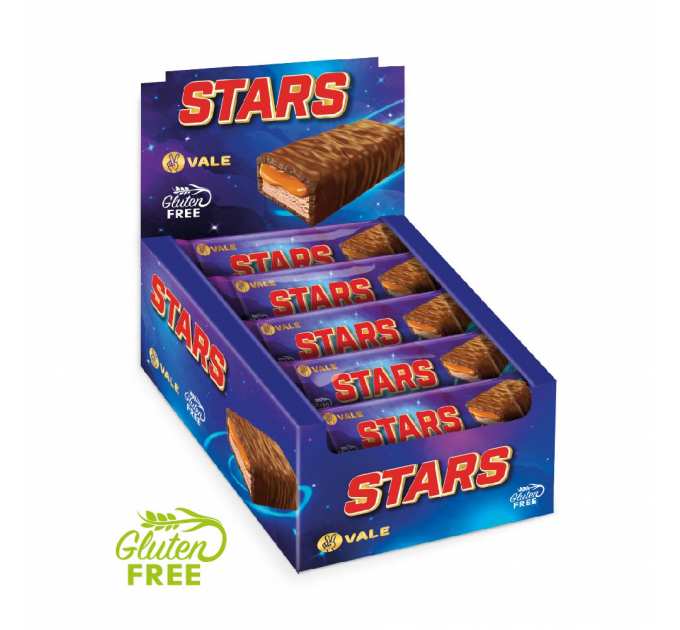 Stars - 24x50g Chocolate caramel nougat
