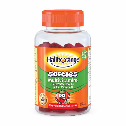 Softies Multivitamins - 60 softgels Strawberry