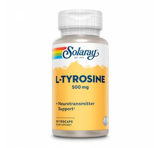 L-Tyrosine 500mg - 50 vcaps