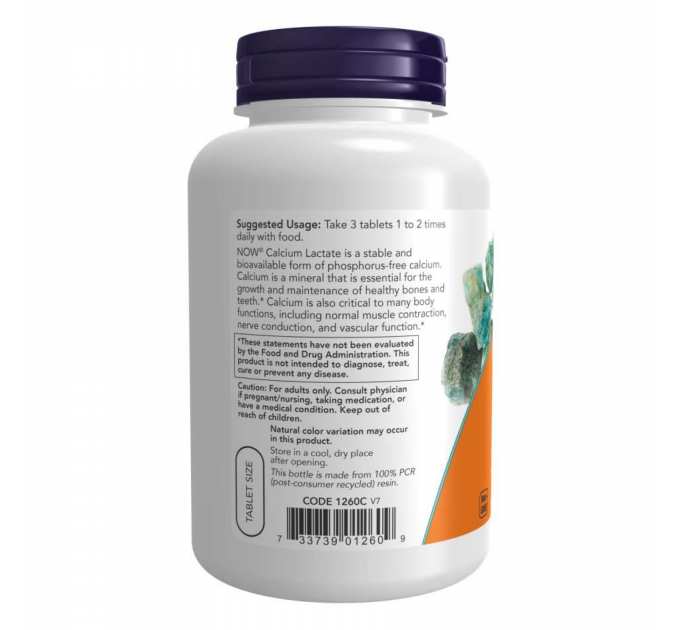 Calcium Lactate - 250 tabs