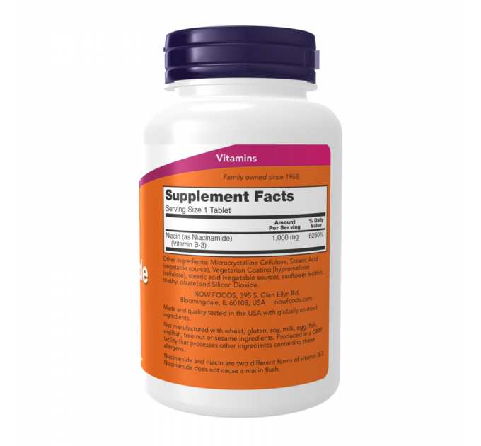 Niacinamide 1000 mg - 90 tabs