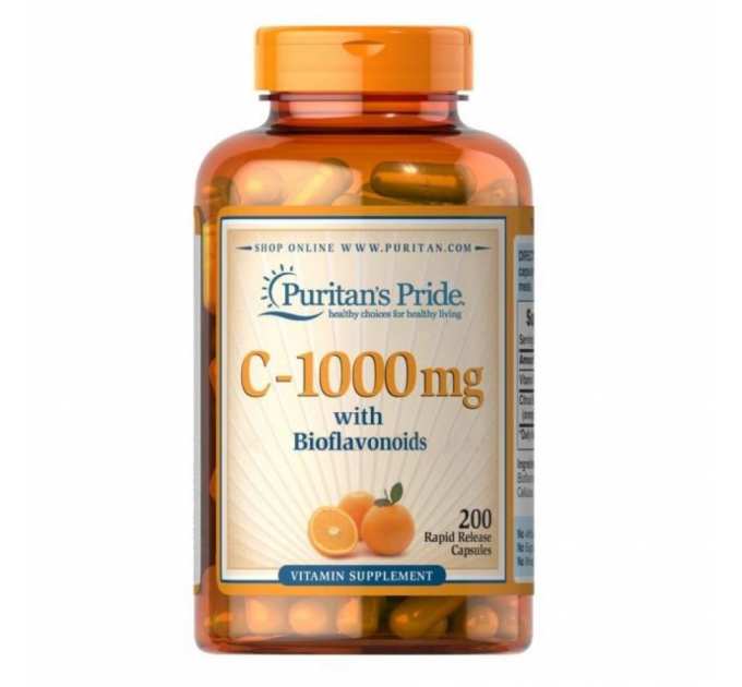 Vitamin C - 1000 mg with Bioflavonoids - 200caps
