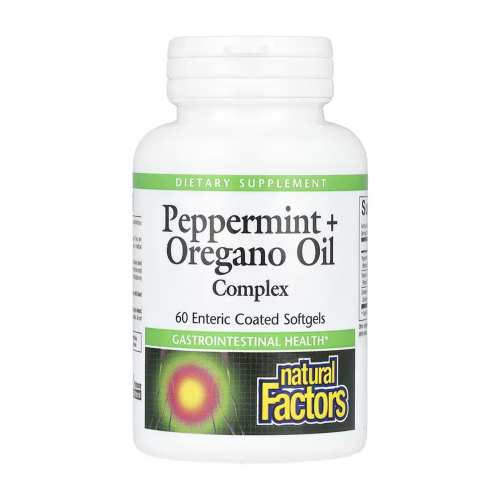Peppermint+Oregano Oil Complex - 60 softgels