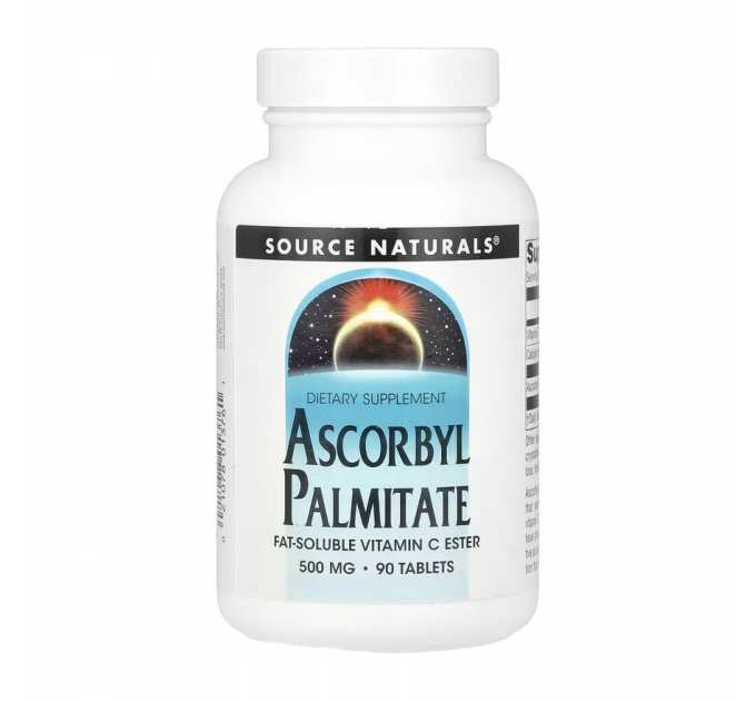 Ascorbyl Palmitate 500mg - 90 tabs (Затерта дата)