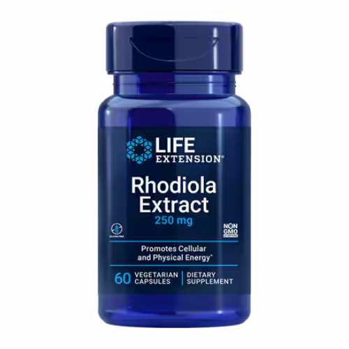 Rhodiola Extract 250mg - 60 veg caps (До 01.27) Rhodiola Extract 250mg - 60 veg caps (До 01.27)