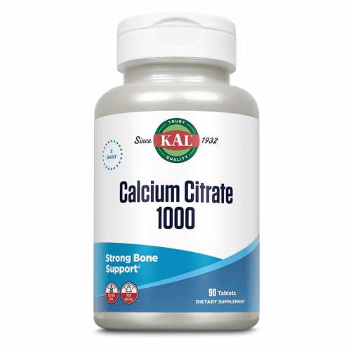 Calcium Citrate 1000mg - 90 tabs (Пошкоджена банка)