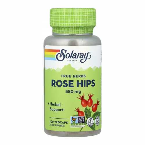 Rose Hips Fruit 550mg - 100 vcaps Rose Hips Fruit 550mg - 100 vcaps