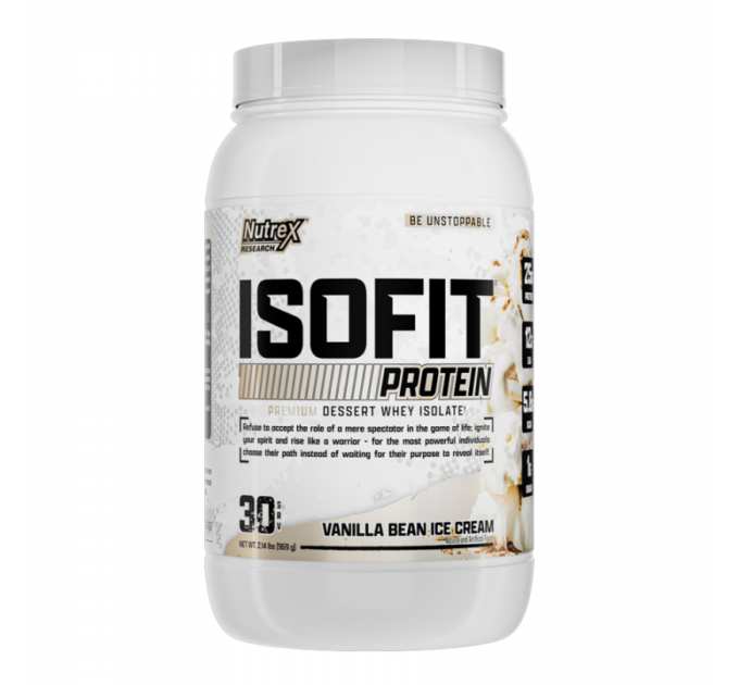 Isoﬁt - 30srv Vanilla Bean Ice Cream