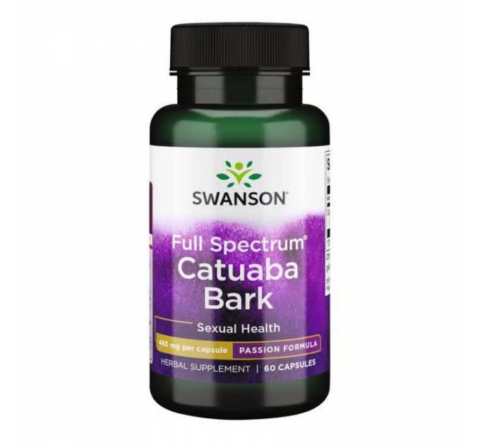 Full Spectrum Catuaba Bark 465mg - 60 caps