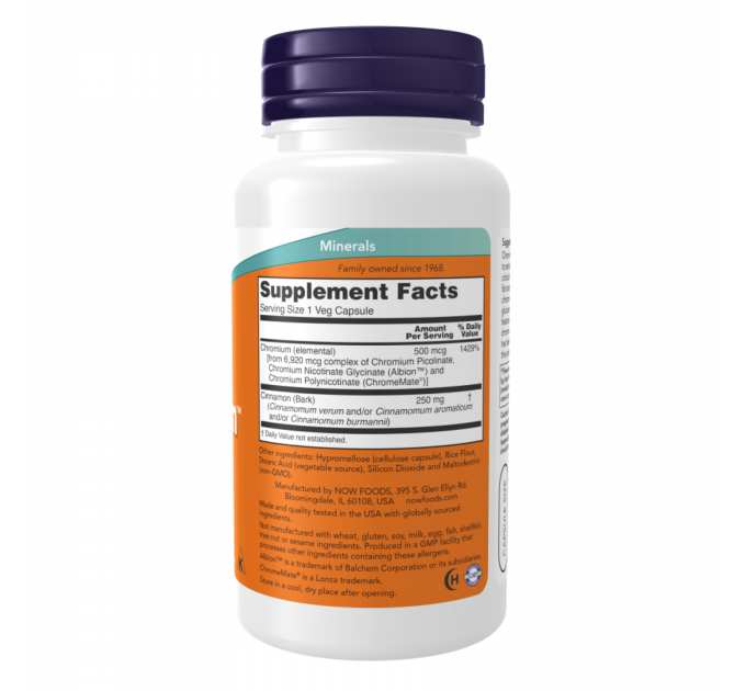 Tri-Chromium 500 mcg - 180 vcaps