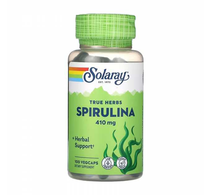 Spirulina Algae 410mg - 100 vcaps