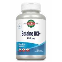 Betaine HCl Plus 250mg - 250 tabs