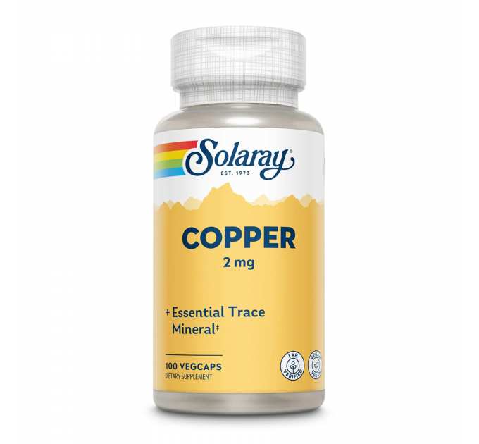 Copper 2mg - 100 caps