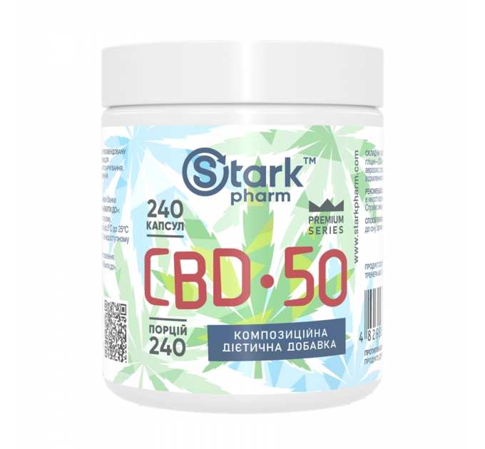 CBD 50mg - 240 caps