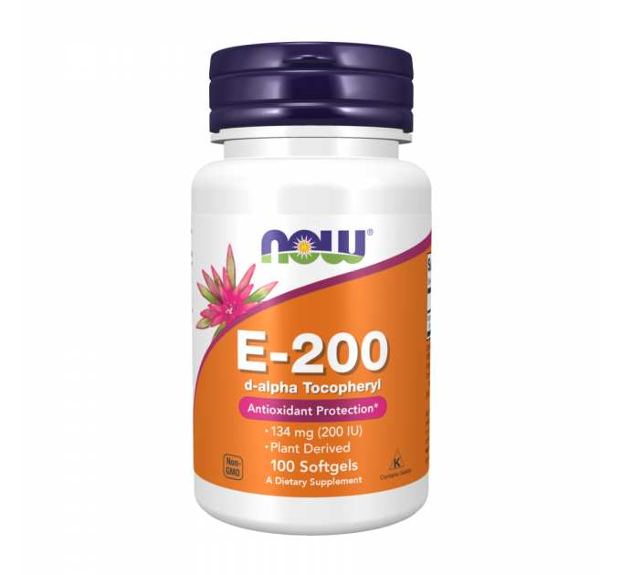 Vitamin E-200 D-Alpha Tocopheryl - 100 softgels
