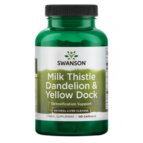 Milk Thistle Dandelion-Yellow Dock - 120 cap