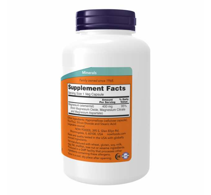 Magnesium 400mg - 180 vcaps