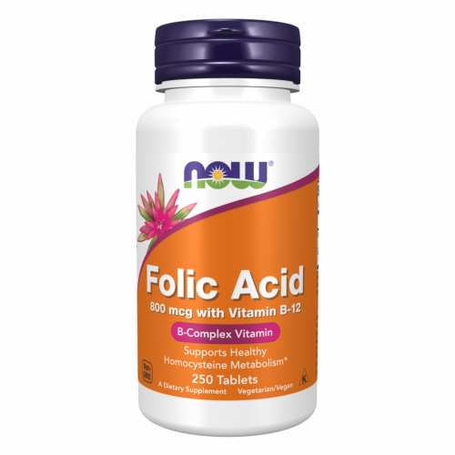 Folic Acid 800mcg - 250 tabs (Пошкоджена етикетка)