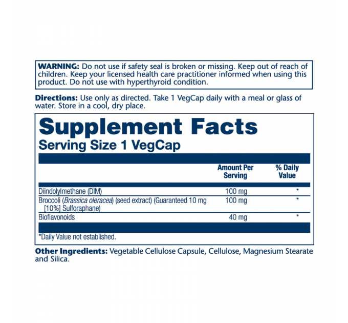 DIM Supreme 100mg - 60 vcaps