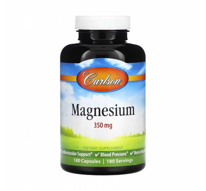Magnesium 350mg - 180 caps