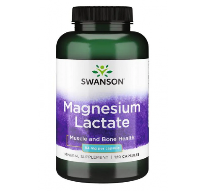 Magnesium Lactate 84mg - 120caps