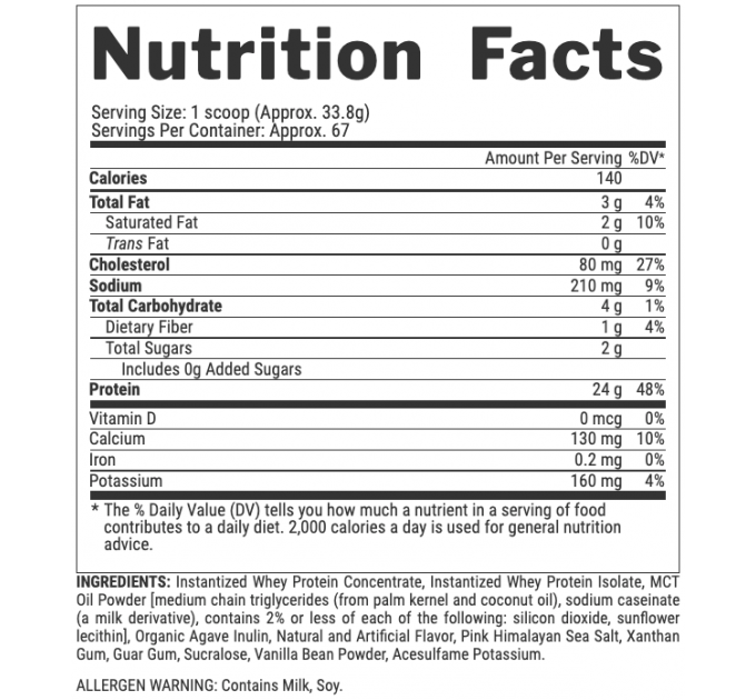 100% Whey Protein - 2265g Chocolate