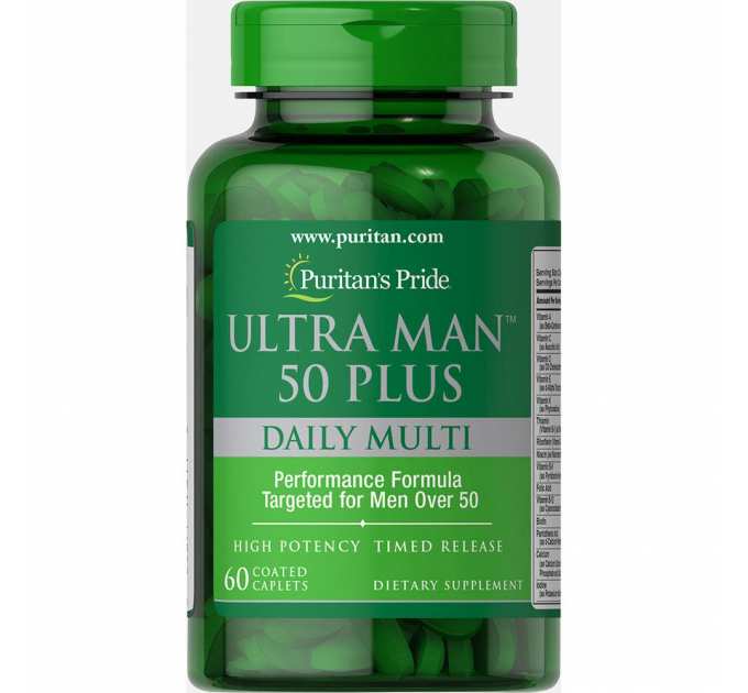 Ultra Man™ 50 Plus - 60 Caplets