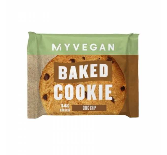 Myvegan Baked Cookie - 75g Choc Chip (Поштучно)
