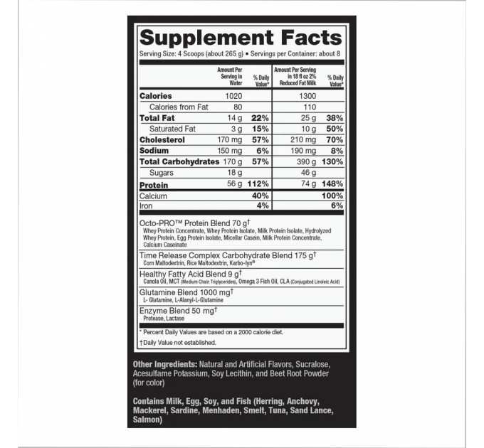 Muscle Juice Revolution 2600 - 5040g Strawberry