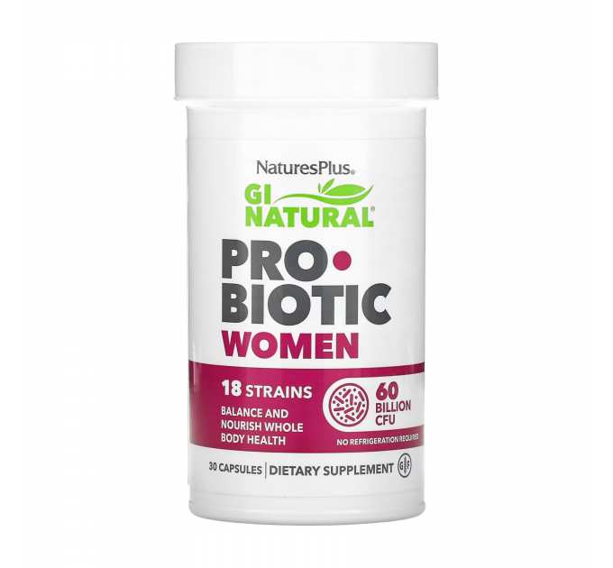 Gi Natural Probiotic Women - 30 caps