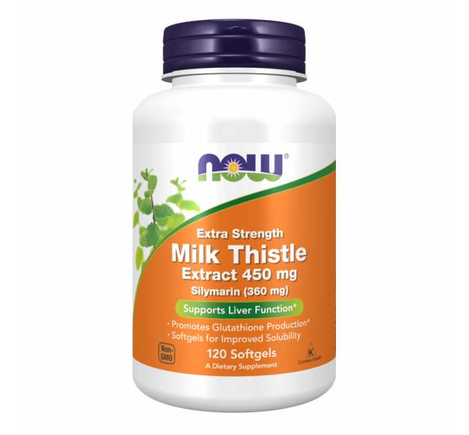 Silymarin Milk Thistle 450mg - 120 sgels