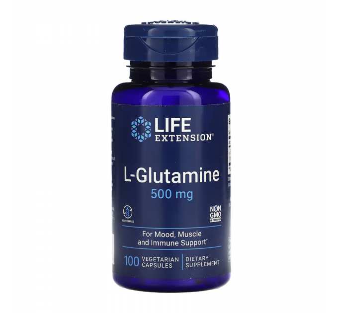 L-Glutamine 500 mg - 100 vcaps