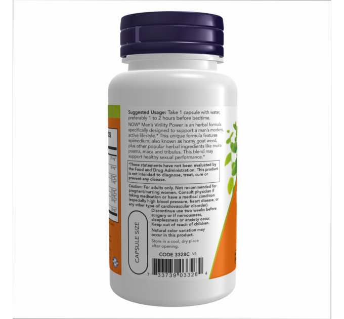 Men's Virility Power - 60 vcaps