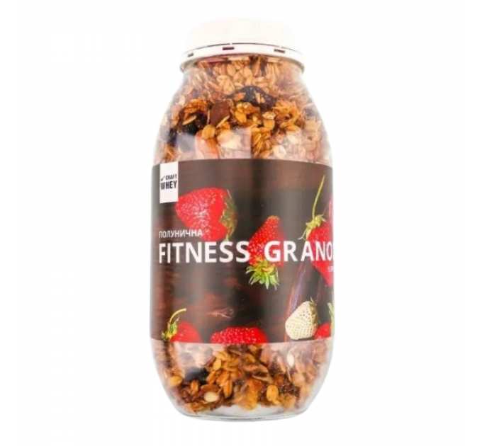 Fitness Granola - 450g Strawberry with Protein