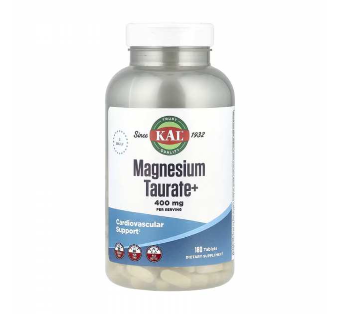 Magnesium Taurate 400mg - 180 tabs
