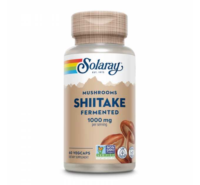 Fermented Shiitake Mushroom 1000mg - 60 vcaps (До 11.25)