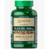 Flax Oil 1000mg Omega - 3.6 & 9 High Lignan - 120sgels