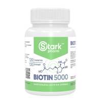 Stark Biotin 5000 - 120tabs (До 01.27)
