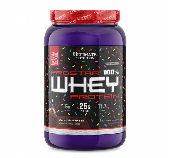Prostar Whey 2lb - 907g Chocolate Birthday Cake