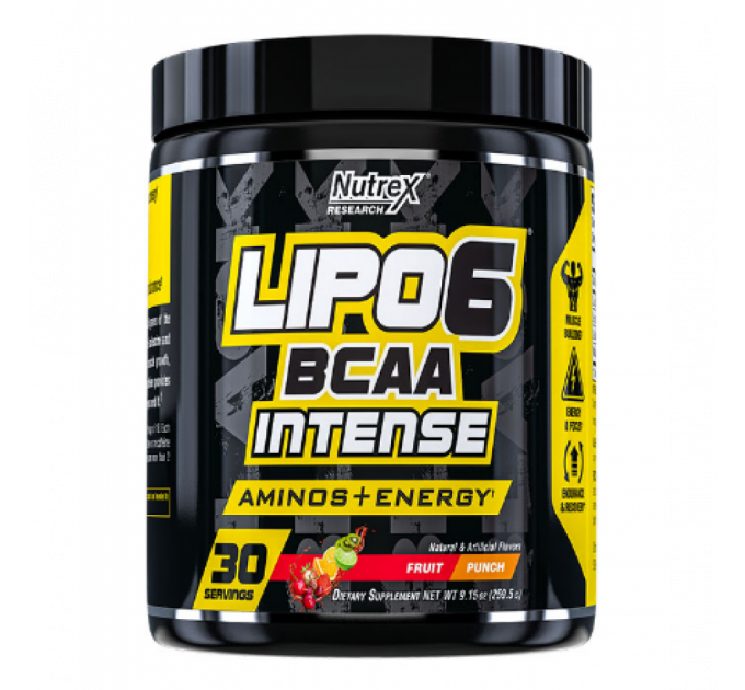 Lipo-6 BCAA Intense - 30srv Watermelon