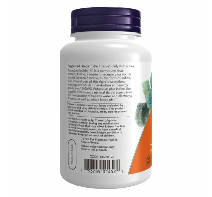 Potassium plus Iodine - 180 tabs